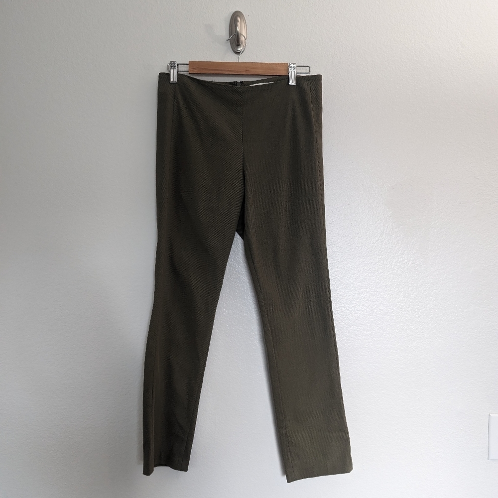 Veronica Beard Olive Green Trousers